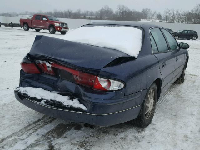 2G4WB52K0X1534450 - 1999 BUICK REGAL LS BLUE photo 4