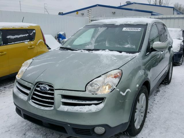 4S4WX86C964430600 - 2006 SUBARU B9 TRIBECA GREEN photo 2