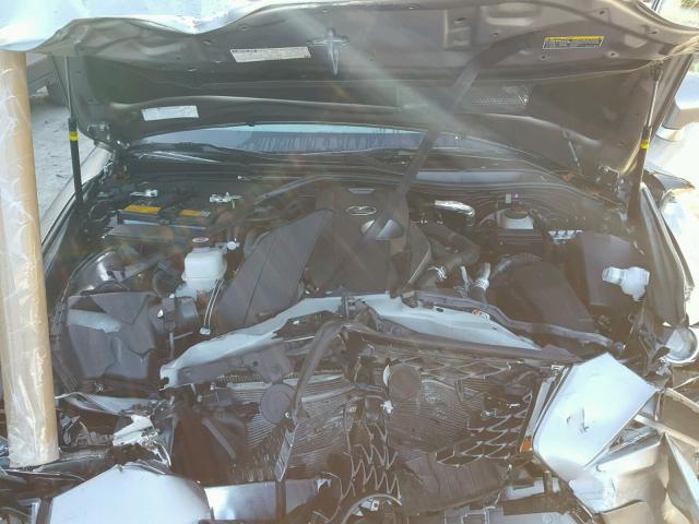 JTHBA1D26H5047098 - 2017 LEXUS IS 200T GRAY photo 7