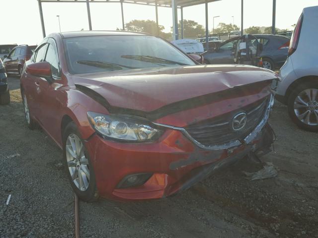 JM1GJ1U60E1128594 - 2014 MAZDA 6 SPORT RED photo 1