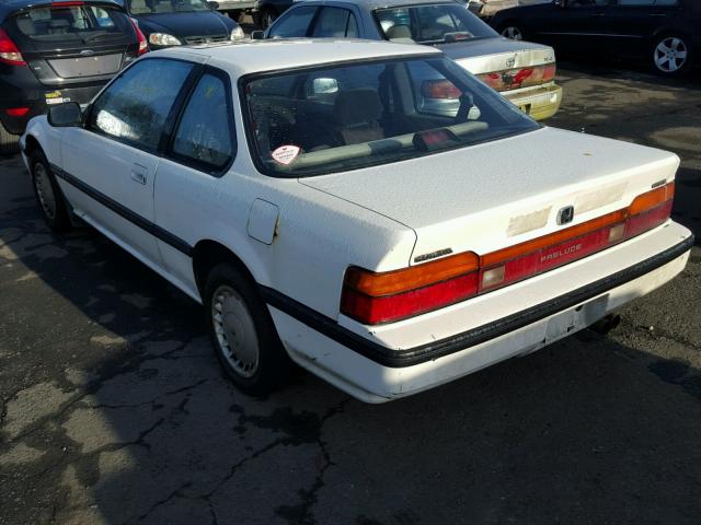 JHMBA4235JC048726 - 1988 HONDA PRELUDE 2. WHITE photo 3