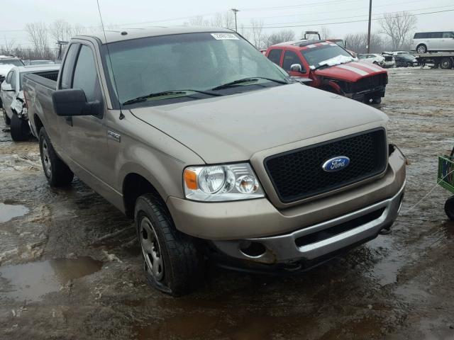 1FTRF14V86NB06516 - 2006 FORD F150 TAN photo 1