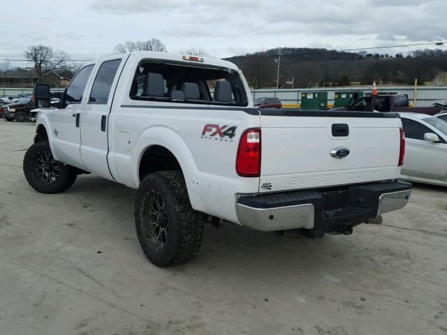 1FT7W2BT9GEA69203 - 2016 FORD F250 SUPER WHITE photo 3