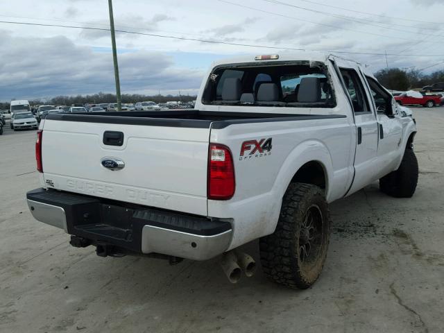 1FT7W2BT9GEA69203 - 2016 FORD F250 SUPER WHITE photo 4