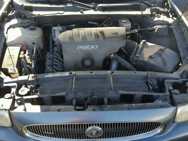 1G4HP54K0YU258347 - 2000 BUICK LESABRE CU GRAY photo 7