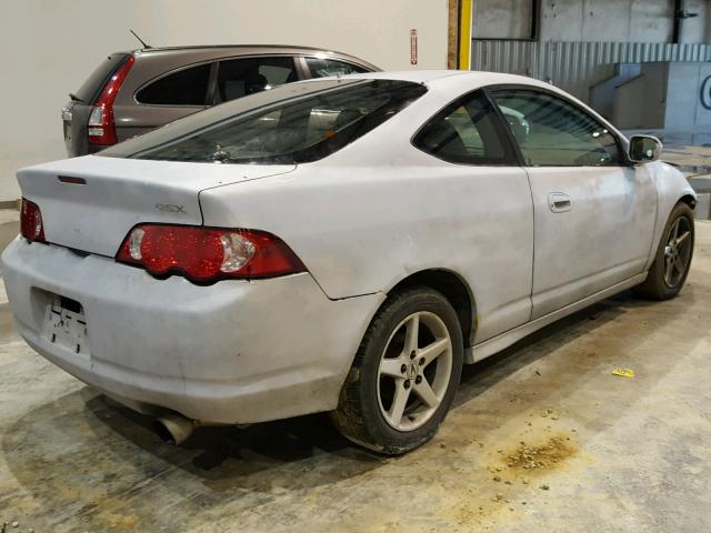 JH4DC548X3C009781 - 2003 ACURA RSX GRAY photo 4