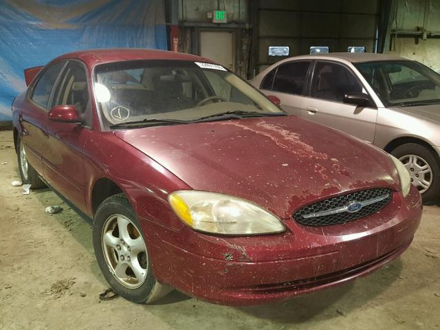 1FAHP53U73G125511 - 2003 FORD TAURUS SE RED photo 1