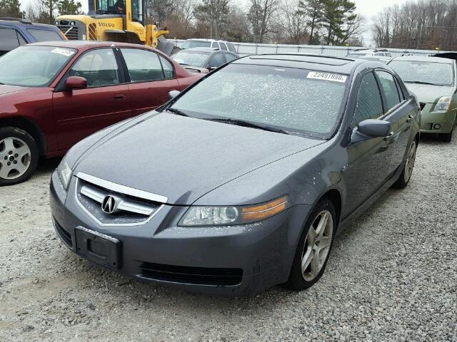 19UUA66246A012053 - 2006 ACURA 3.2TL GRAY photo 2