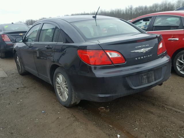 1C3LC56B79N544607 - 2009 CHRYSLER SEBRING TO BLACK photo 3