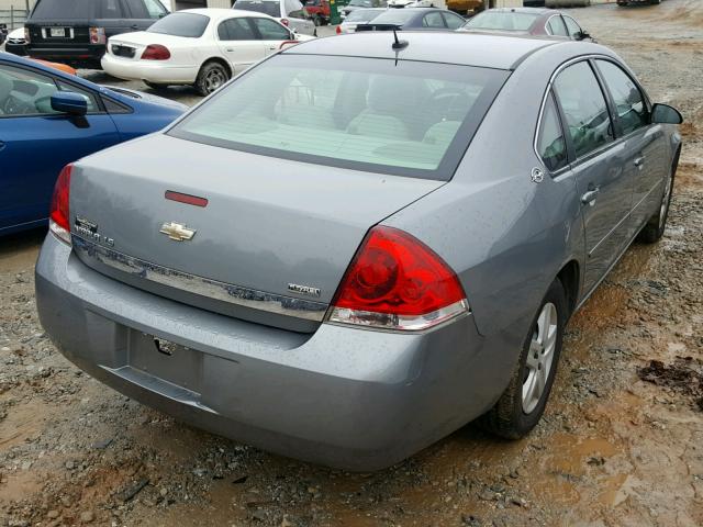 2G1WB58K779276417 - 2007 CHEVROLET IMPALA LS GRAY photo 4