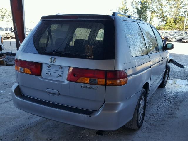 5FNRL18693B057414 - 2003 HONDA ODYSSEY EX SILVER photo 4