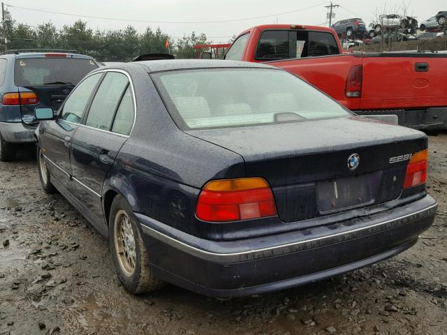 WBADD5323WBV54661 - 1998 BMW 528 I BLUE photo 3