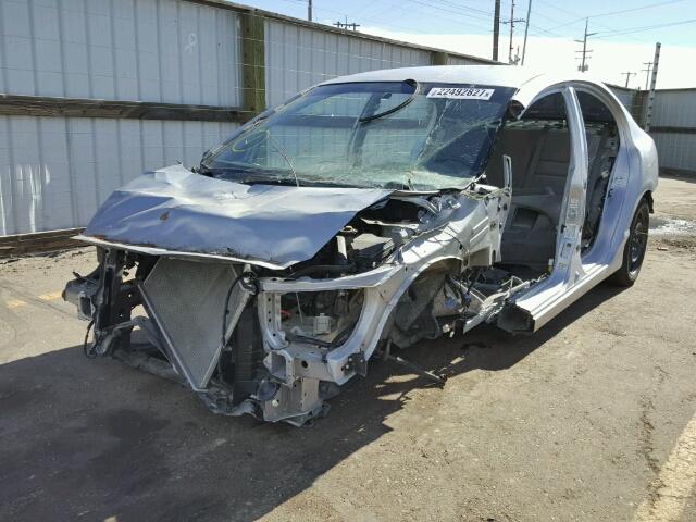 2HGFA16589H306082 - 2009 HONDA CIVIC LX SILVER photo 2