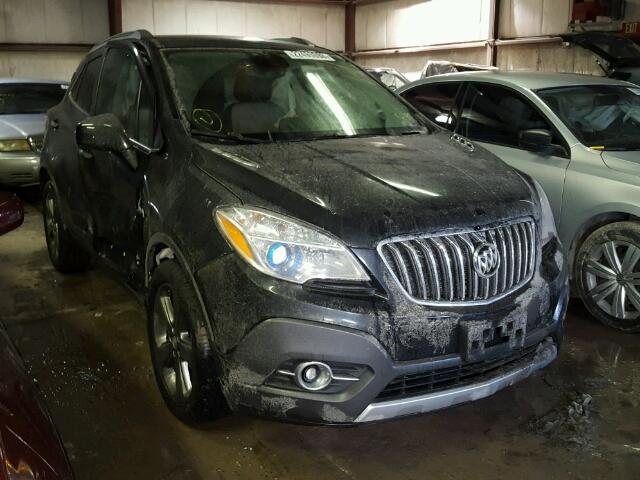 KL4CJCSB2DB166485 - 2013 BUICK ENCORE BLACK photo 1