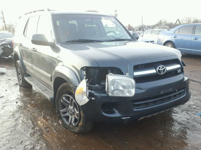 5TDBT48A06S272199 - 2006 TOYOTA SEQUOIA LI GREEN photo 1