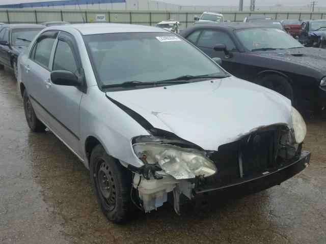 1NXBR32E65Z480498 - 2005 TOYOTA COROLLA CE SILVER photo 1