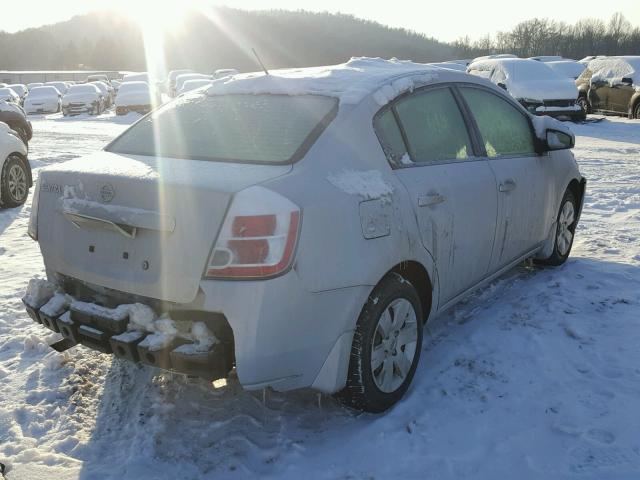 3N1AB61E79L623114 - 2009 NISSAN SENTRA 2.0 SILVER photo 4