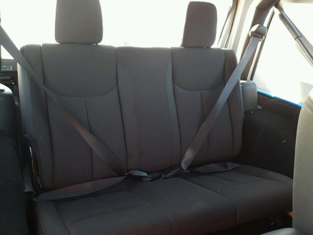 1C4AJWAG9GL272152 - 2016 JEEP WRANGLER S BLUE photo 6