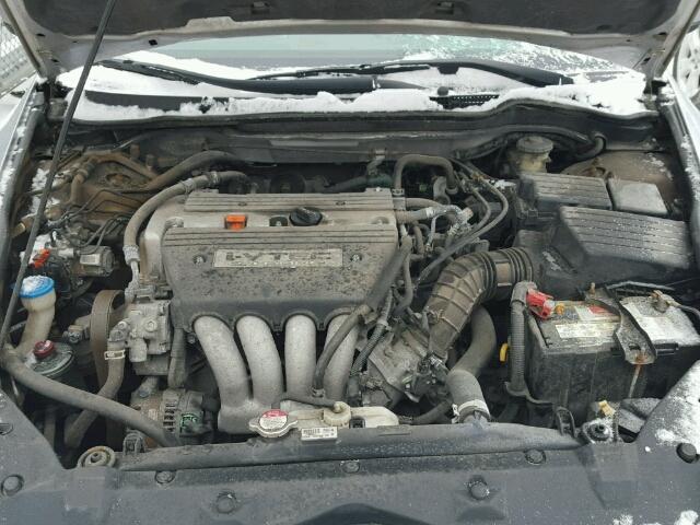 1HGCM56424A810787 - 2004 HONDA ACCORD LX SILVER photo 7