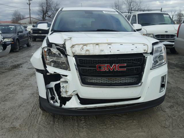 2CTALBEW4A6295590 - 2010 GMC TERRAIN SL WHITE photo 9