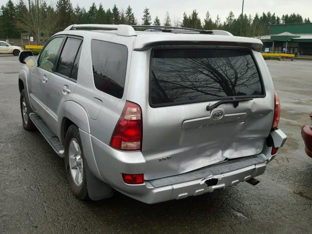 JTEBT17R830023486 - 2003 TOYOTA 4RUNNER LI SILVER photo 3