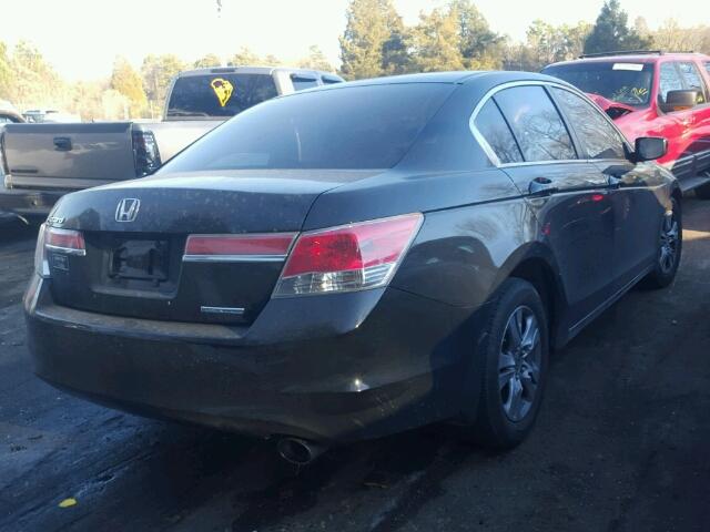 1HGCP2F69CA215599 - 2012 HONDA ACCORD SE BLACK photo 4