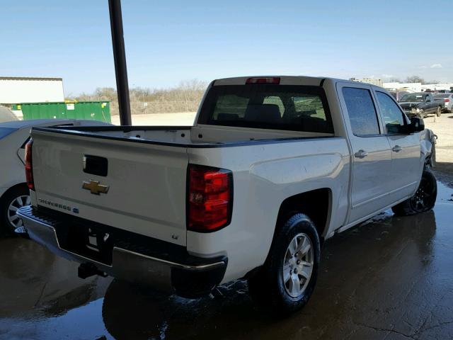 3GCUCRER0HG495571 - 2017 CHEVROLET SILVERADO WHITE photo 4