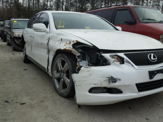 JTHBE1KS5B0051168 - 2011 LEXUS GS 350 WHITE photo 9