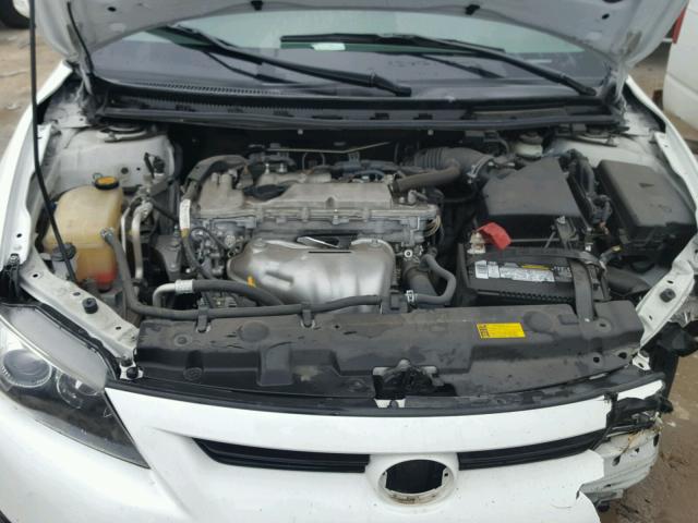 JTKJF5C73D3054818 - 2013 TOYOTA SCION TC 白色 照片 7