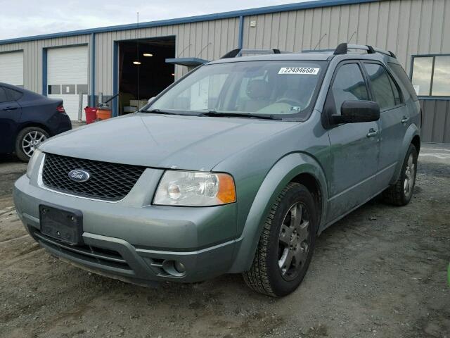 1FMDK03127GA14110 - 2007 FORD FREESTYLE GREEN photo 2