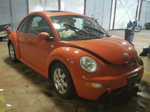 3VWDD21C33M414754 - 2003 VOLKSWAGEN NEW BEETLE ORANGE photo 1