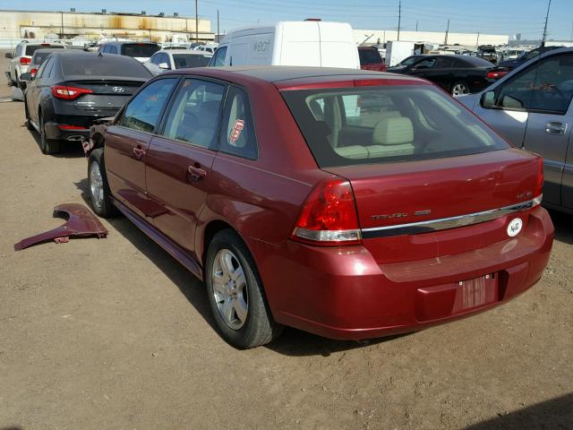 1G1ZU64844F211552 - 2004 CHEVROLET MALIBU MAX RED photo 3