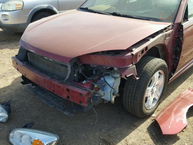 1G1ZU64844F211552 - 2004 CHEVROLET MALIBU MAX 红色 照片 9