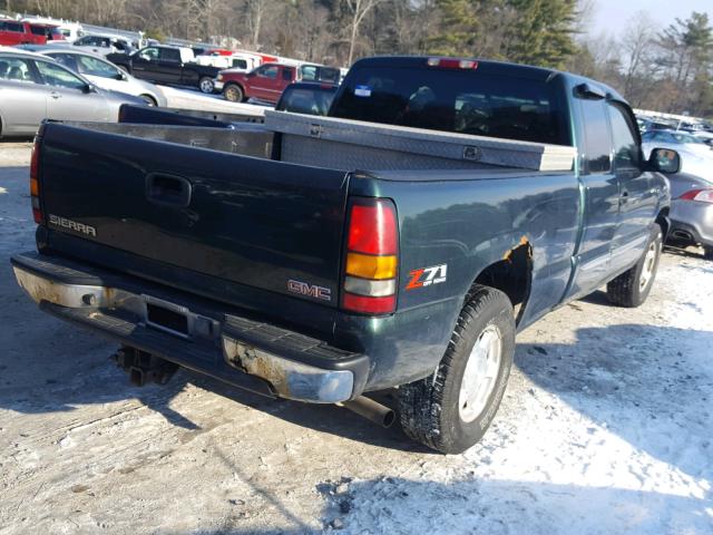 2GTEK19T041242347 - 2004 GMC NEW SIERRA GREEN photo 4