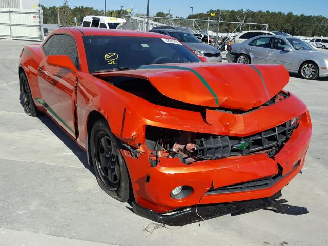 2G1FA1ED2B9194038 - 2011 CHEVROLET CAMARO LS ORANGE photo 1