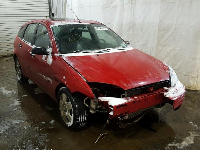 1FAFP37N57W288071 - 2007 FORD FOCUS ZX5 RED photo 1