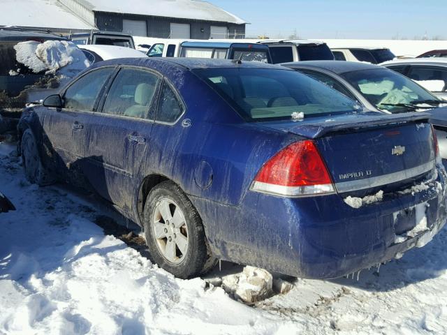 2G1WT58K969144531 - 2006 CHEVROLET IMPALA LT BLUE photo 3