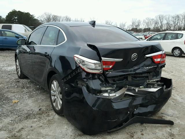 1G4PP5SK3F4184501 - 2015 BUICK VERANO BLACK photo 3