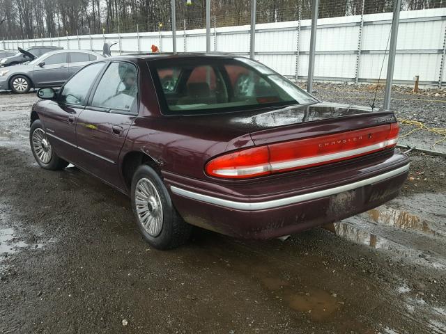 2C3HD56TXTH121788 - 1996 CHRYSLER CONCORDE L MAROON photo 3