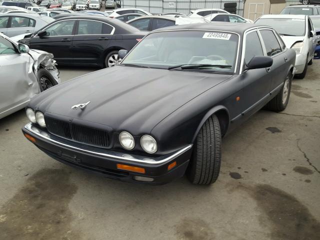 SAJHX1243TC773652 - 1996 JAGUAR XJ6 BLACK photo 2