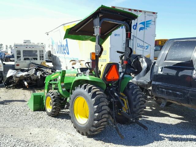 1LV3038ECFH716515 - 2016 JOHN DEERE 3038E GREEN photo 3