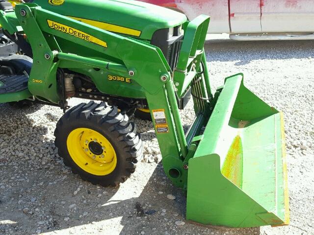 1LV3038ECFH716515 - 2016 JOHN DEERE 3038E GREEN photo 9