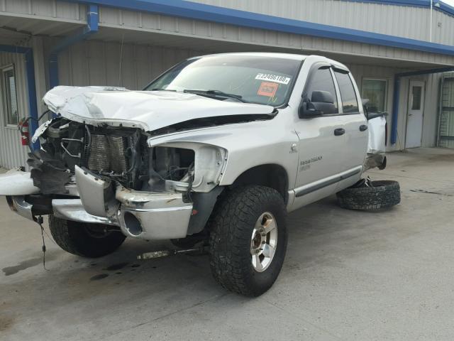 3D7KS28C46G291142 - 2006 DODGE RAM 2500 S SILVER photo 2