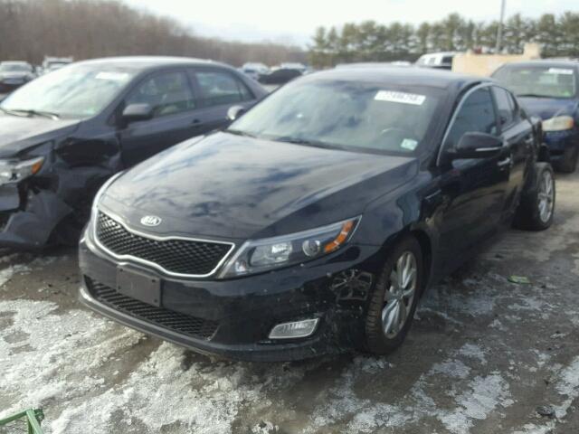 5XXGN4A7XEG287064 - 2014 KIA OPTIMA EX BLACK photo 2