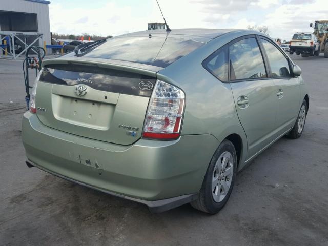 JTDKB20U887704984 - 2008 TOYOTA PRIUS GREEN photo 4