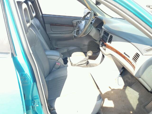 2G1WH55K529182564 - 2002 CHEVROLET IMPALA LS TEAL photo 5