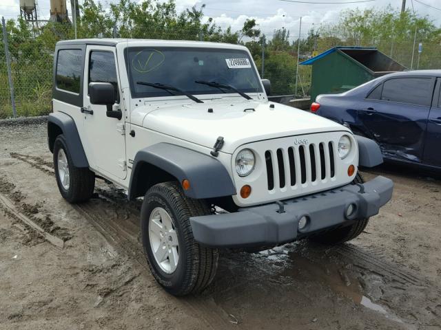 1J4AA2D14AL107935 - 2010 JEEP WRANGLER S WHITE photo 1