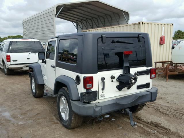 1J4AA2D14AL107935 - 2010 JEEP WRANGLER S WHITE photo 3