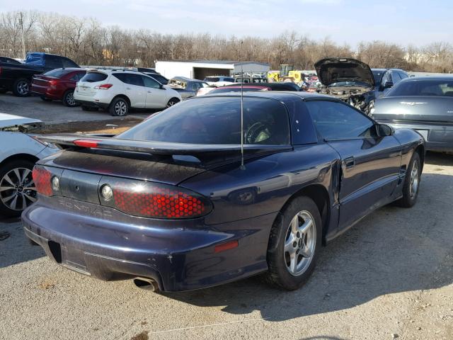 2G2FV22G7X2228866 - 1999 PONTIAC FIREBIRD F BLUE photo 4