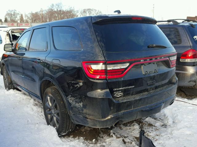 1C4RDJAG4EC287216 - 2014 DODGE DURANGO SX BLACK photo 3